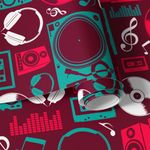 Papel de Parede Aparelhos Musicais 