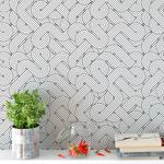 Papel de Parede Curvas Abstratas 