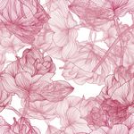 Papel de Parede Flores Lírios Rosas 