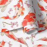 Papel de Parede Peixes Carpas 