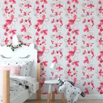 Papel de Parede Flores Pink 
