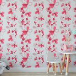 Papel de Parede Flores Pink 