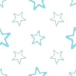 Papel de Parede Estrelas Azuis 