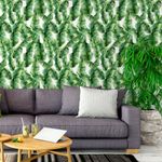 Papel de Parede Folhas de Bananeira 