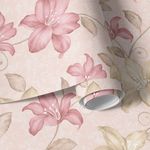Papel de Parede Flores Lírios Tons Pasteis 