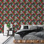 Papel de Parede Tampinha de Garrafa Retrô