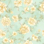 Papel de Parede Rosas Retro 