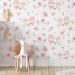 Papel de Parede Flores Delicadas (Infantil)