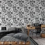 Papel de Parede Old School Bulldog Frances 