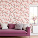 Papel de Parede Cerejeira Flores 