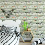 Papel de Parede Trenzinhos e Trilhos 