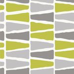 Papel de Parede Triângulos Abstrato (Cinza e Verde)