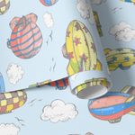 Papel de Parede Infantil Zeppelin 