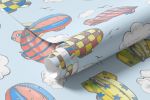 Papel de Parede Infantil Zeppelin 