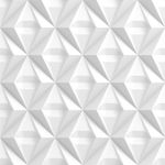 Papel de Parede Losangos Abstratos 3D 