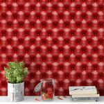 Papel de Parede Estofado Vermelho