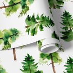 Papel de Parede Árvores Pinheiros