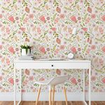 Papel de Parede Floral Delicado Infantil