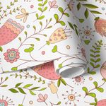 Papel de Parede Floral Delicado Infantil