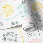 Papel de Parede Dente de Leão Coloridos