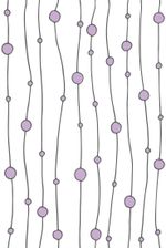 Papel de Parede Linhas e Bolinhas Lilás