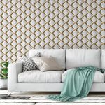 Papel de Parede 3D Gold