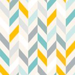 Papel de Parede Chevron Colorido