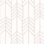 Papel de Parede Infantil Setas Rosas Claro