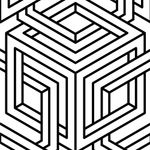 Papel de Parede Cubos Geométricos 3D