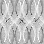 Papel de Parede Linhas Onduladas (Cinza)