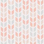 Papel de Parede Setas Abstratas Rosa Claro