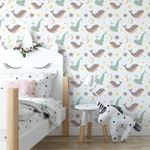 Papel de Parede Infantil de Baleias