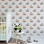 Papel de Parede Infantil de Aviãozinho