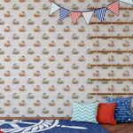 Papel de Parede Infantil de Aviãozinho