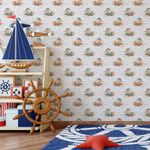 Papel de Parede Infantil de Aviãozinho