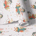 Papel de Parede Infantil de Aviãozinho