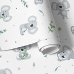 Papel de Parede Infantil Coalas Fofos