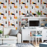 Papel de Parede Manchas de Tintas