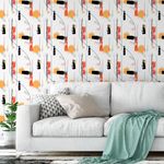 Papel de Parede Manchas de Tintas