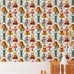 Papel de Parede Infantil de Jogo de Xadrez