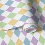 Papel de Parede Losangos Coloridos
