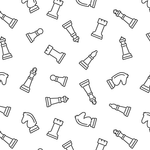 Papel de Parede Jogo de Xadrez Minimalista