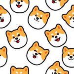 Papel de Parede Cachorrinho Akita Inu
