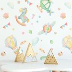 Papel de Parede Infantil Aviões e Doces