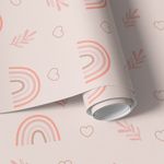 Papel de Parede Infantil Nuvens e Ramos