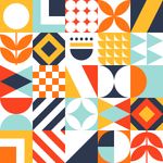 Papel de Parede Imitação de Azulejo Português