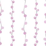Papel de Parede Infantil Ramos Abstratos (Rosa Bebê)