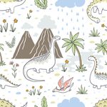 Papel de Parede Vale dos Dinossauros