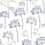 Papel de Parede Dente de Leão (Azul Marinho)