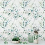 Papel de Parede Folhas Verdes Delicadas
